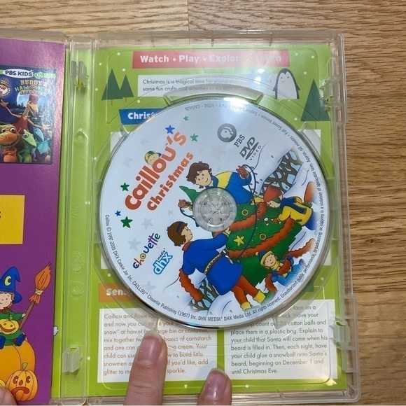 Caillou’s Christmas DVD Kids Children Cartoon - Picture 4 of 4